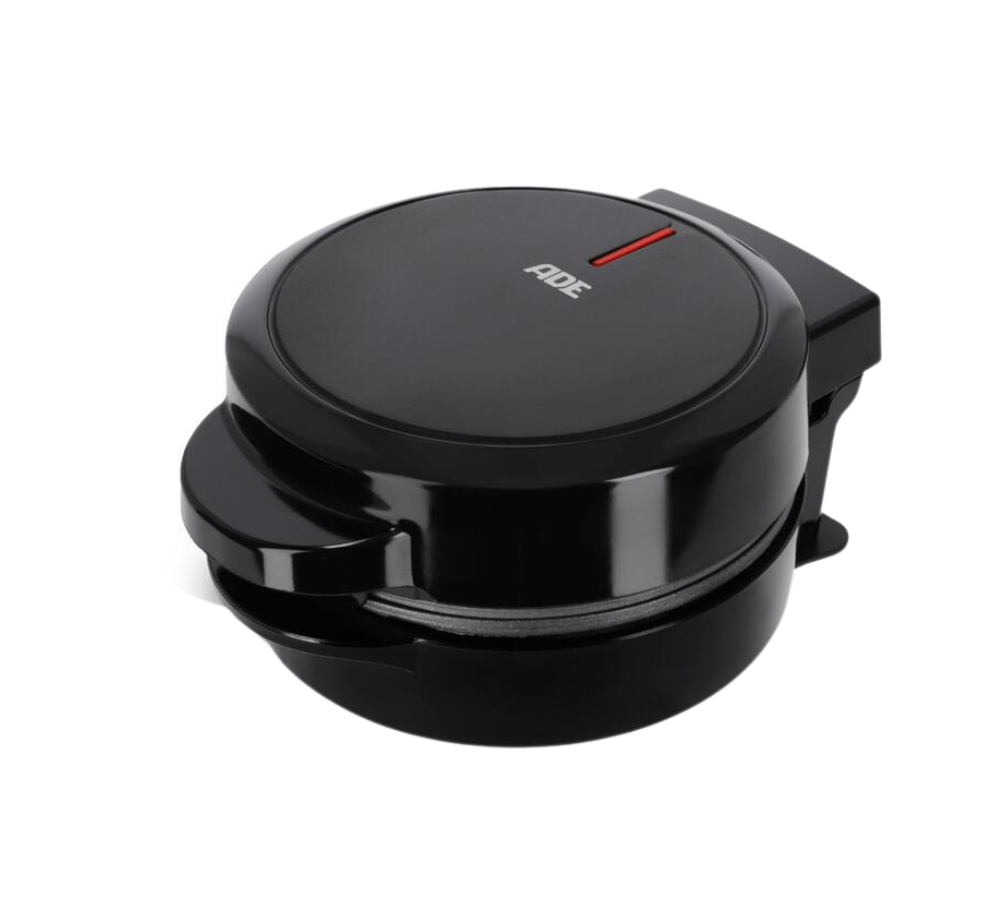 Mini Heart vaffeljern - sort